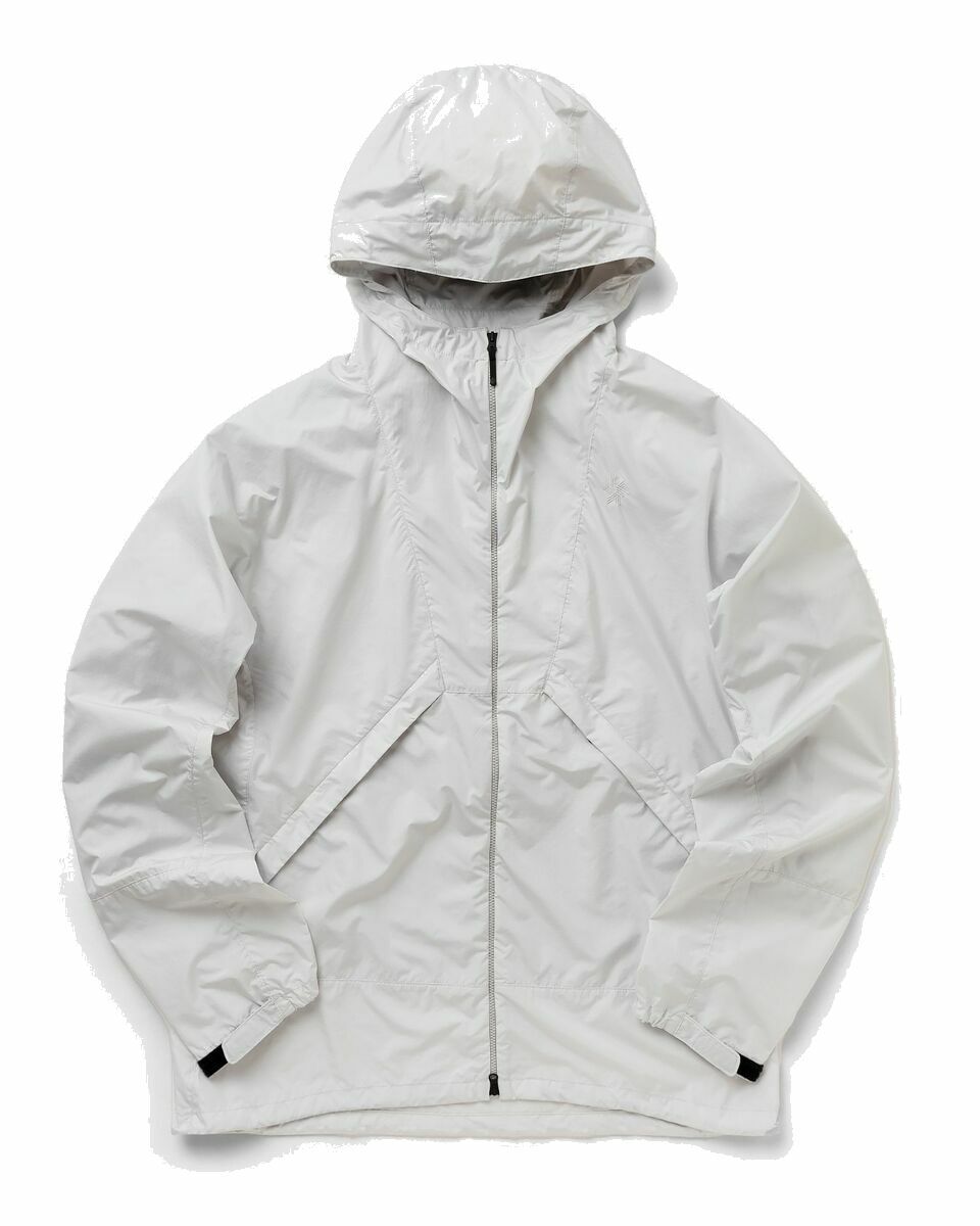 Goldwin Rip Stop Light Jacket White - Mens - Windbreaker Goldwin