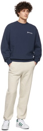 Sporty & Rich Navy 'Fitness Club' Sweatshirt