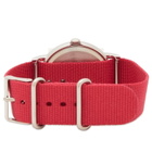 Timex x Peanuts Weekender Classic 38mm Watch in Red 