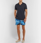 Orlebar Brown - Bulldog Mid-Length Printed Swim Shorts - Men - Blue