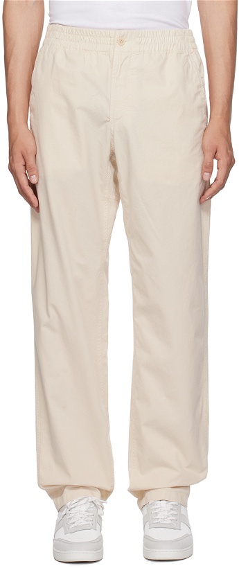 Photo: A.P.C. Off-White Chuck Trousers