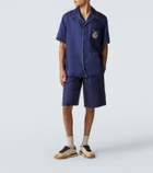 Dolce&Gabbana Silk satin bermuda shorts