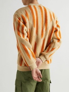 Beams Plus - Fleece-Jacquard Sweatshirt - Neutrals