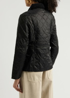 Barbour Deveron Quilted Shell Jacket Black