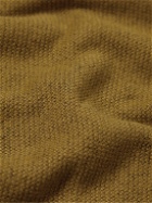Schiesser - Jan Textured Organic Cotton-Blend Sweatshirt - Brown