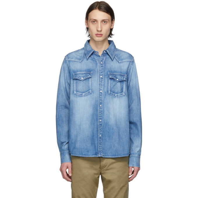 Photo: Visvim Indigo Denim Social Sculpture Shirt