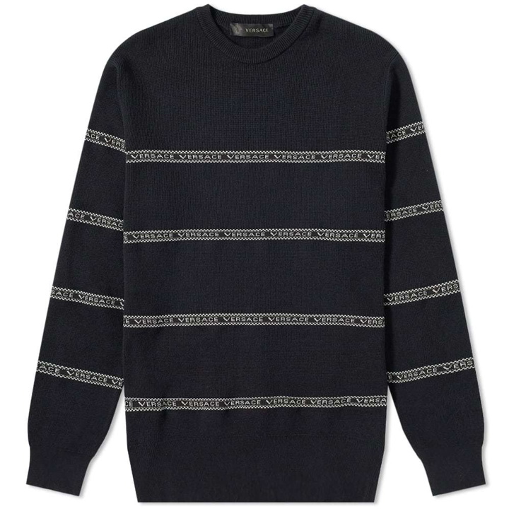 Photo: Versace Taped Crew Knit