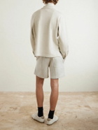 TOM FORD - Cotton, Silk and Cashmere-Blend Sweatshirt - Gray