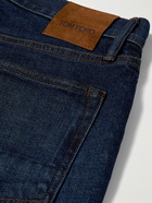 TOM FORD - Slim-Fit Straight-Leg Selvedge Jeans - Blue