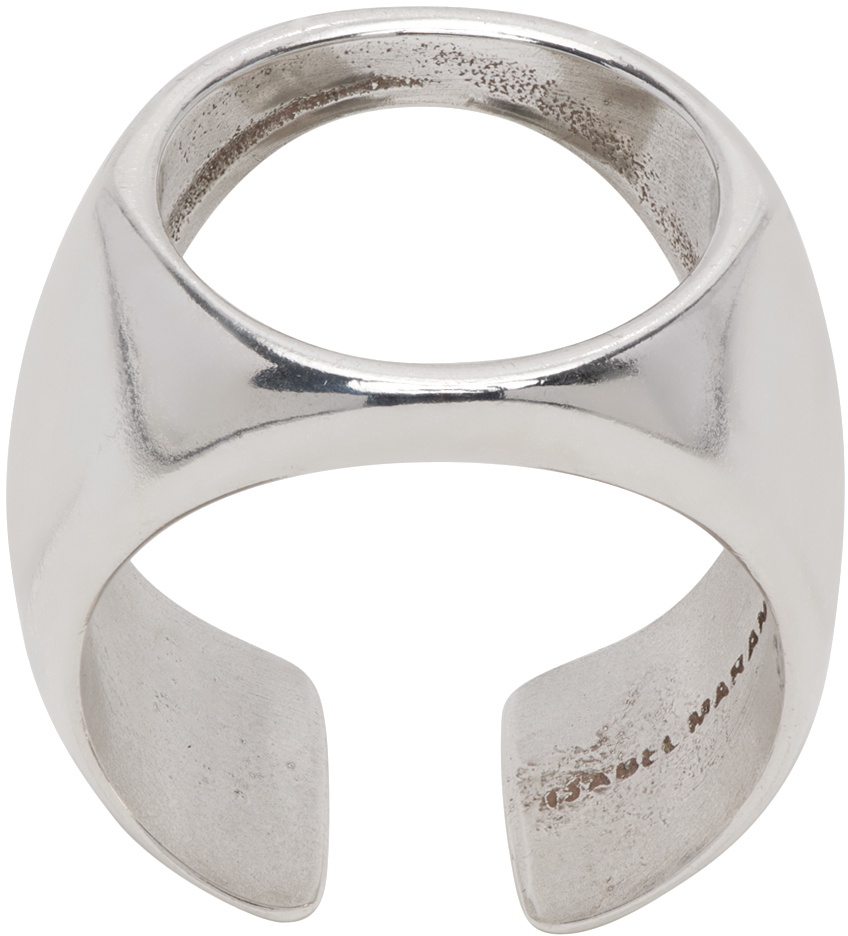 Isabel Marant Silver Cutout Ring