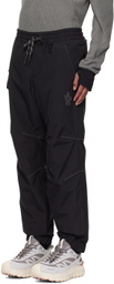 Moncler Grenoble Black Windproof Padded Trousers