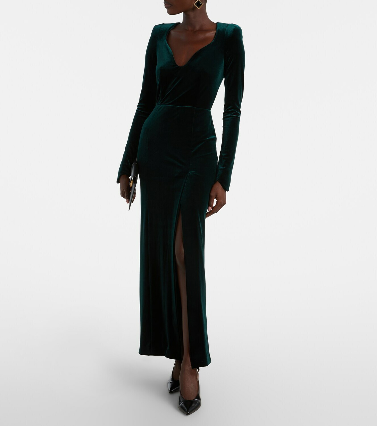 Galvan Vanitas velvet gown