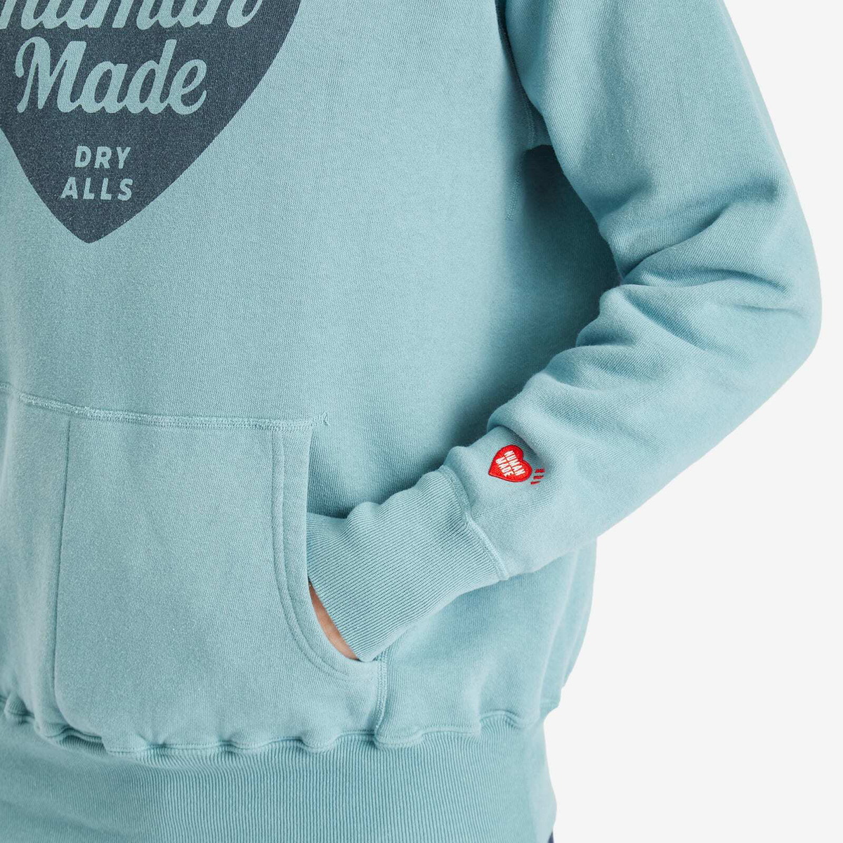 Human Made Men's Tsuriami Heart Hoodie in Blue Human Made