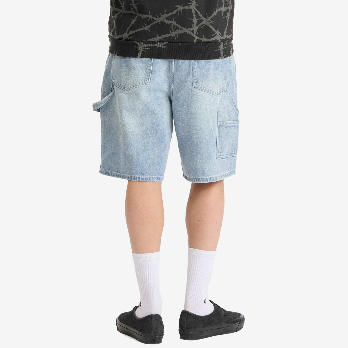 Butter Goods Men's Weathergear Denim Shorts in Faded Blue