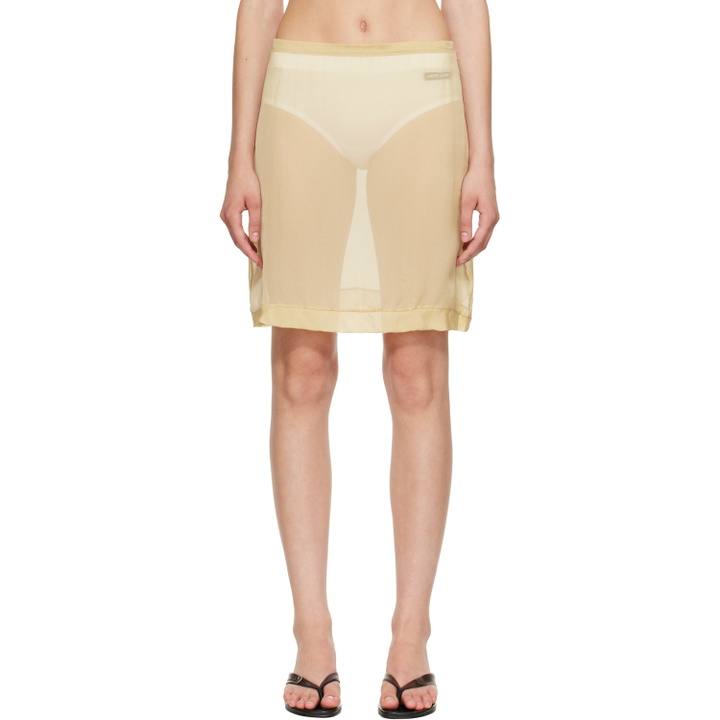 Photo: Paloma Wool Beige Enos Miniskirt