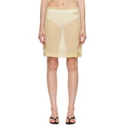 Paloma Wool Beige Enos Miniskirt