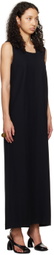 BITE Black Wide Strap Maxi Dress