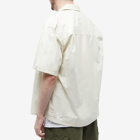 FrizmWORKS Men's Short Sleeve Trucker Shirt in Ivory