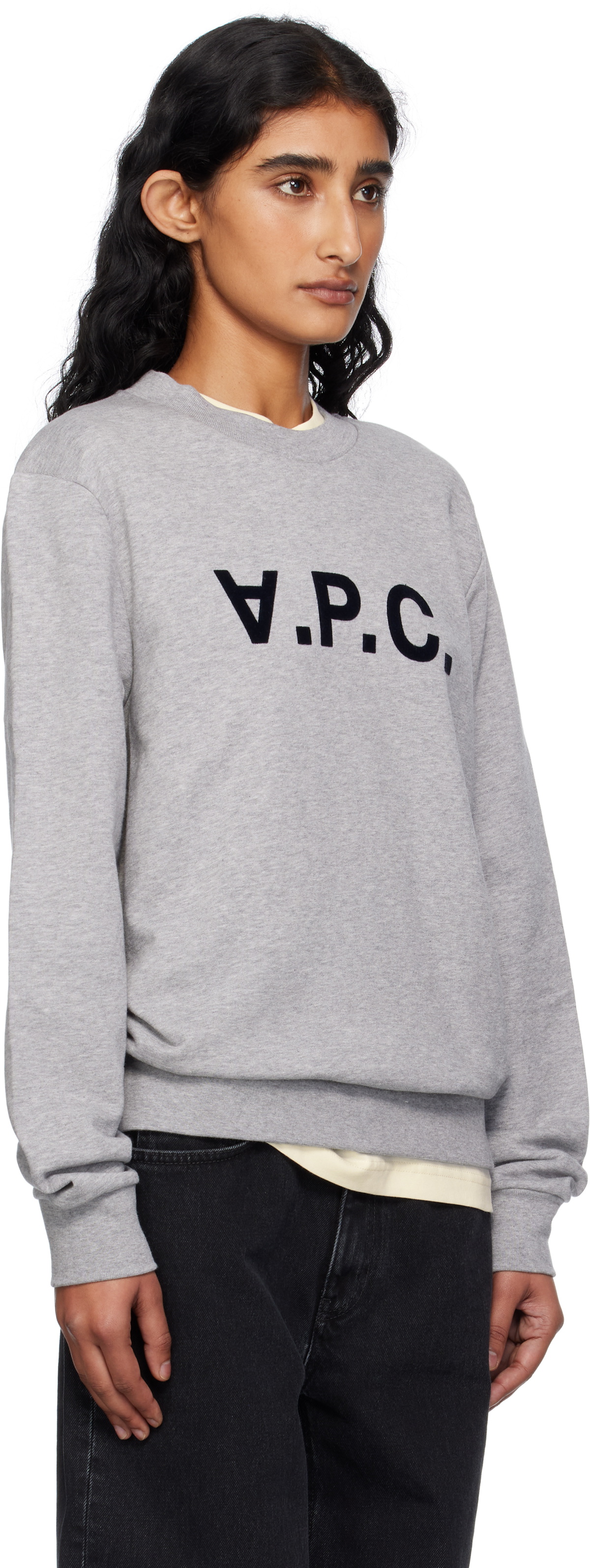 A.P.C. Gray Standard Grand VPC Sweatshirt