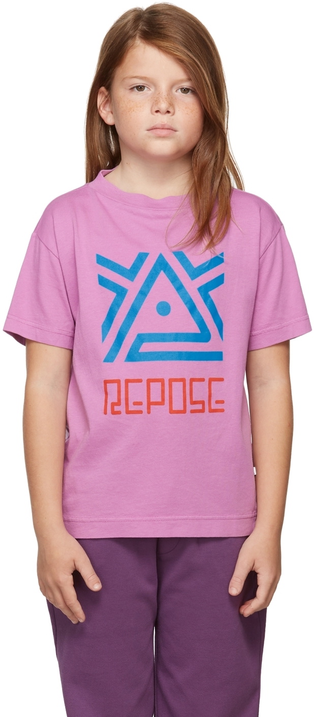 Repose AMS Kids Purple Violet Orchid T-Shirt