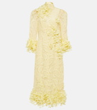 Zimmermann - High Tide appliqué lace midi dress