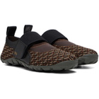 Wales Bonner Brown Jewel Mary Jane Sneakers