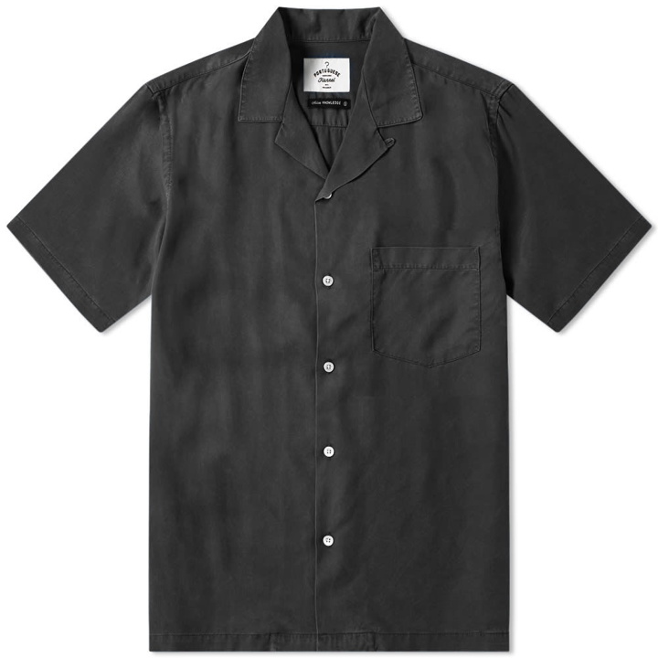 Photo: Portuguese Flannel Dogtown Vacation Shirt Black