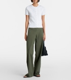 Vince Colette cotton wide-leg pants