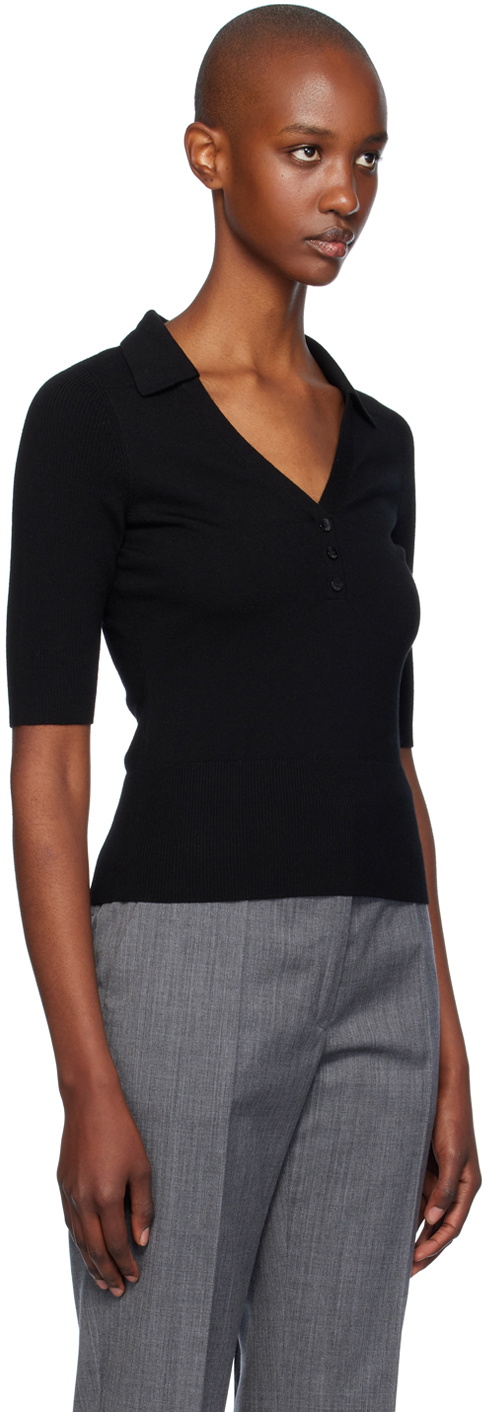 BOSS Black Wool Polo