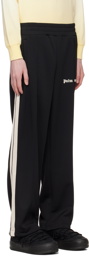 Palm Angels Black Loose Track Pants