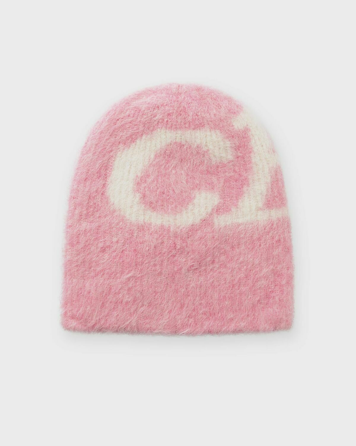 Cole Buxton ALPACA KNIT BEANIE pink Mens Beany