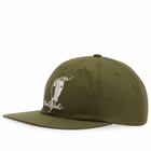 Maharishi Men's Year Of The Snake 6 Panel Cap in Olive 