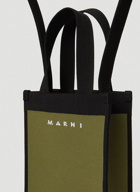 Knit Mini Crossbody Bag in Olive