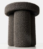 101 Copenhagen Big Foot bouclé stool