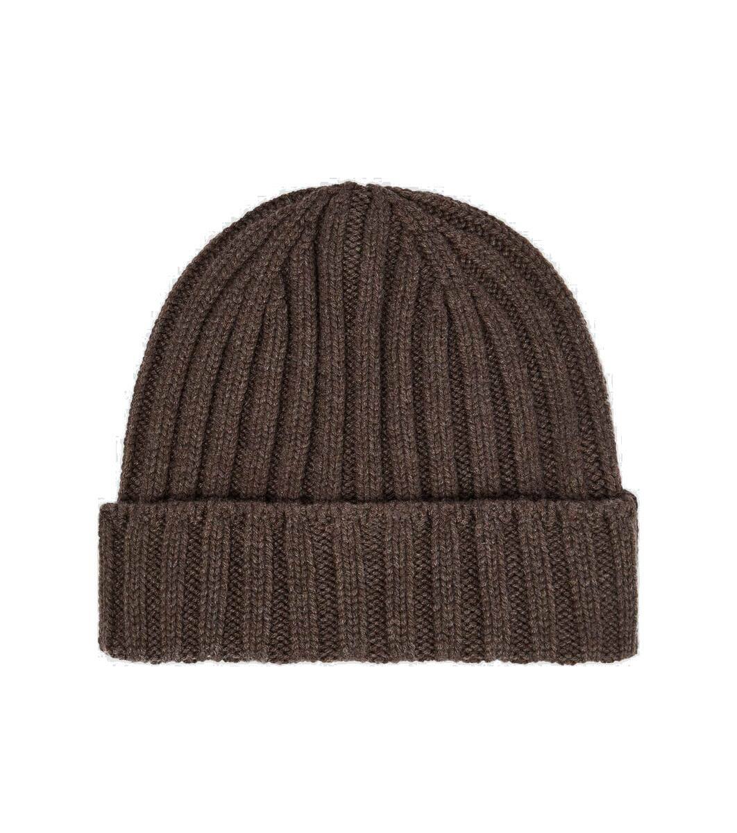 Brunello Cucinelli - Ribbed Cashmere Beanie - Black Brunello