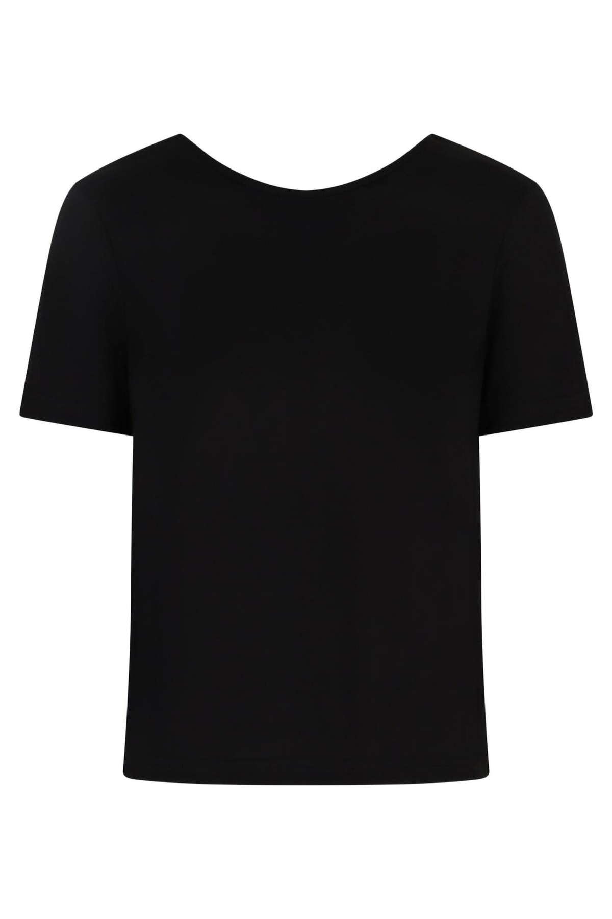 T-Shirt With Bow Details In White - Nina Ricci