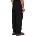 Dime Black Cursive Small Logo Sweatpants