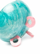Jonathan Adler Blue Mustique Disk Bowl