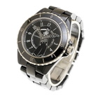 Chanel Mademoiselle J12 La Pausa Automatic Chronometer Black Dial Ladies Watch H7609