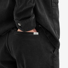 Foret Men's Clay Denim Pants in Washed Black