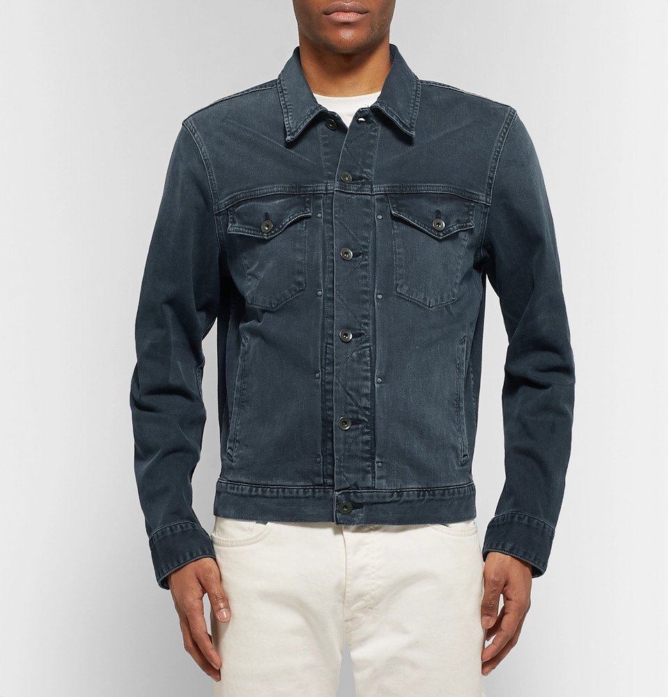 Denim Trucker Jacket | Washed Indigo