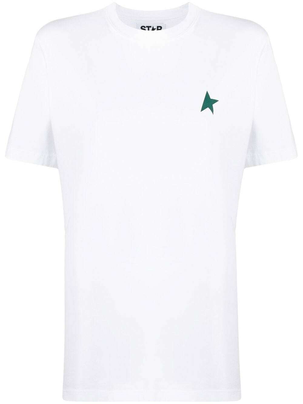 GOLDEN GOOSE - Logo Cotton T-shirt Golden Goose Deluxe Brand