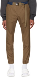 sacai Khaki Belted Trousers