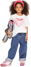 Marc Jacobs Kids Off-White Heart T-Shirt