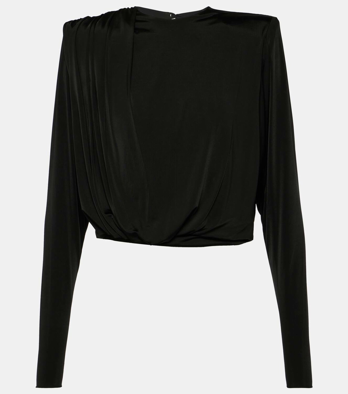 Alexandre Vauthier Draped jersey top