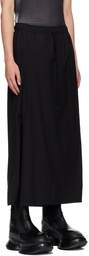 Julius Black Folded Wide Trousers