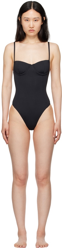 Photo: ANINE BING Black Kyler Swimsuit