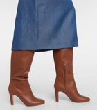 Gabriela Hearst Linda leather over-the-knee boots