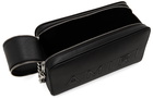 AMIRI Black Embossed Dopp Kit Pouch