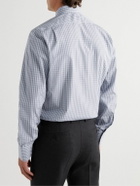 Turnbull & Asser - Mayfair Checked Cotton-Poplin Shirt - Blue